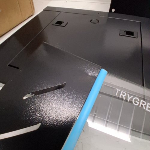 TRYGREALAB 6U PROFESSIONAL WALL MOUNT SERVER CABINET NETWORK RACK ENCLOSURE - 23.6" X 17.7" X 14.9" - BLACK image 5