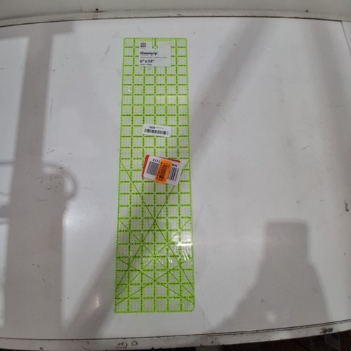 OMNIGRID BY OMNIGRIP RECTANGULAR QUILTER RULER - 6" X 24" CLEAR - (MODEL: RN24) image 2