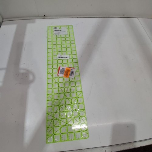 OMNIGRID BY OMNIGRIP RECTANGULAR QUILTER RULER - 6" X 24" CLEAR - (MODEL: RN24) image 4