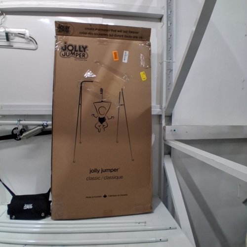 JOLLY JUMPER CLASSIC THE ORIGINAL JOLLY JUMPER WITH STAND - 28LB MAX LOAD - BLACK image 4