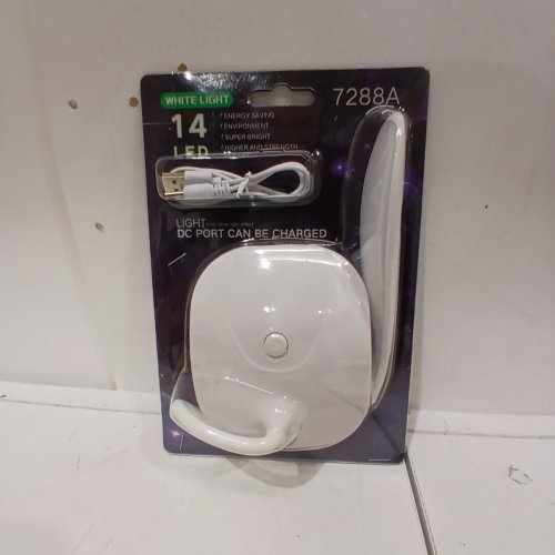 FLEXIBLE LED DESK LIGHT - WHITE (MODEL: 7288A) image 2