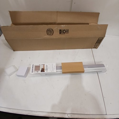 SHADEMOON CORDLESS BLACKOUT WINDOW ROLLER SHADES - 19" X 72" - GREY image 3