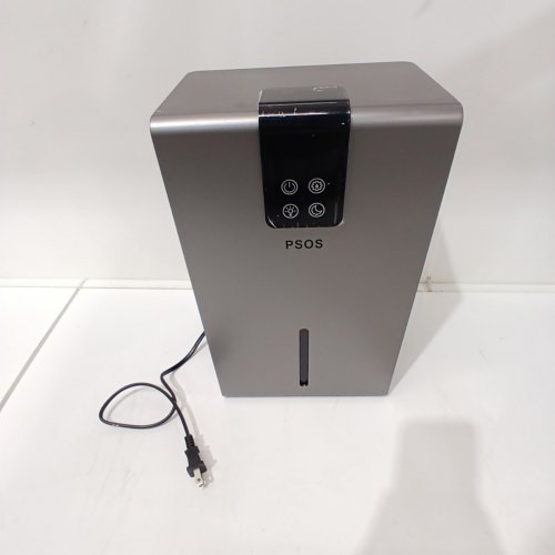 PSOS DEHUMIDIFIER FOR BASEMENTS WITH AUTO SHUT OFF & DUAL WORKING MODES - 900SQ.FT - GREY/BLACK (MODEL: PS-01SG) image 4