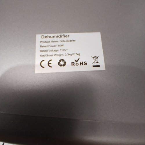 PSOS DEHUMIDIFIER FOR BASEMENTS WITH AUTO SHUT OFF & DUAL WORKING MODES - 900SQ.FT - GREY/BLACK (MODEL: PS-01SG) image 6