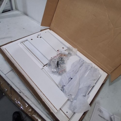 FCH 3-DRAWER PARTICLE BOARD DRESSER - 26" X 13" X 22" - WHITE (MODEL: G666-G52002622/9387757) image 5