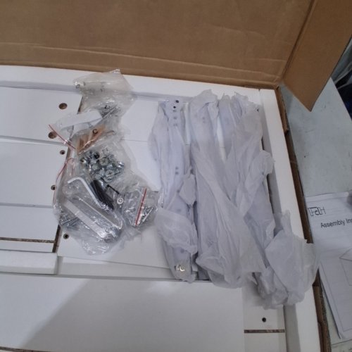 FCH 3-DRAWER PARTICLE BOARD DRESSER - 26" X 13" X 22" - WHITE (MODEL: G666-G52002622/9387757) image 6
