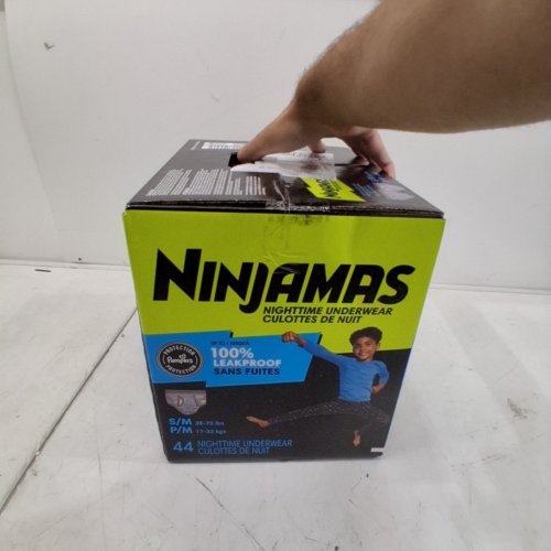 44PK PAMPERS NINJAMAS BOYS BEDWETTING NIGHTTIME UNDERWEAR - SIZE S/M image 4