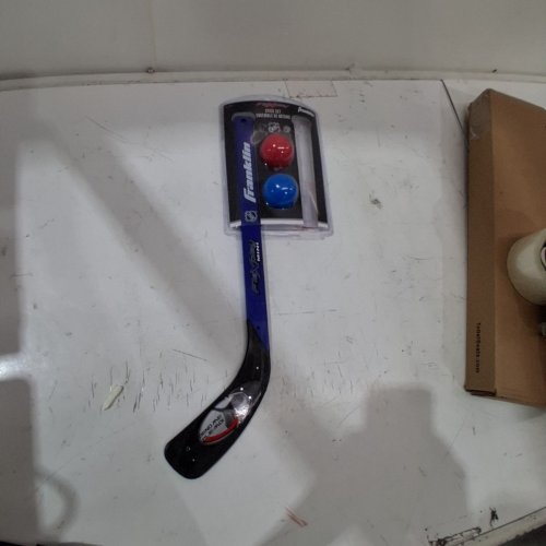 FRANKLIN SPORTS NHL FLEX PLAY STICK - RED/BLUE (MODEL: 47003E2) image 5