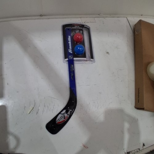 FRANKLIN SPORTS NHL FLEX PLAY STICK - RED/BLUE (MODEL: 47003E2) image 7