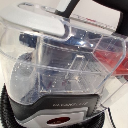 HOOVER CLEANSLATE PORTABLE CARPET & UPHOLSTERY SPOT CLEANER & STAIN REMOVER - 40OZ DUAL TANKS - RED/GREY (MODEL: FH14001VCD) image 4