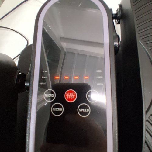ELECTRIC UNDER DESK ELLIPTICAL MACHINE - COVERS 1.74 SQ.FT - BLACK/PURPLE(MODEL: T3 ELLIPTICAL) image 2