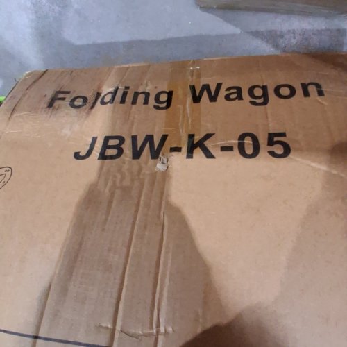 OPULENO FOLDABLE HEAVY DUTY WAGON - 275LBS MAX - 33.86" X 19.88" X 22.83" - GREEN (MODEL: JB-W-K-05) image 2