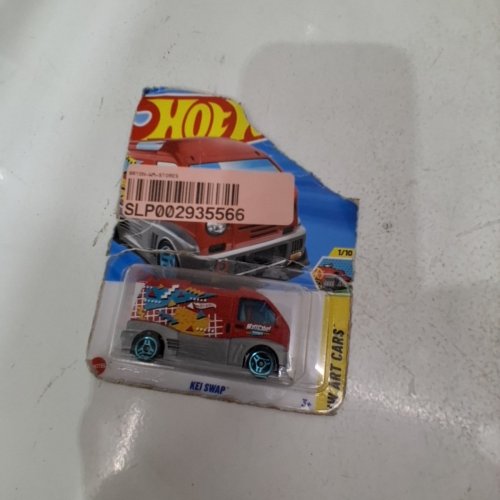 HOT WHEELS DIE CAST TOY CAR - KEI SWAP - RED image 2