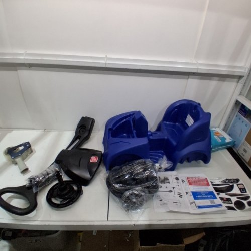 STEP2 PUSH AROUND BUGGY GT CAR WITH SEAT BELT & HORN - 50LBS MAX - BLUE/BLACK (MODEL: 779799) image 2