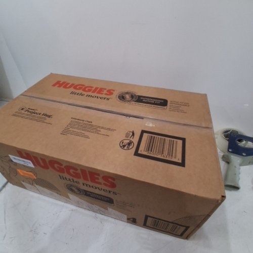 150PK HUGGIES LITTLE MOVERS DIAPERS - SIZE 4 - WHITE image 3