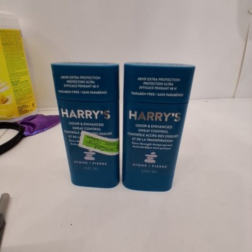 2PK HARRY'S EXTRA-STRENGTH ANTIPERSPIRANT - 2.5 OZ / 70 G EACH (STYLE: STONE) image 3