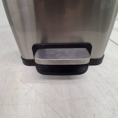MODERN THIN STEP TRASH BIN - 15GAL - STAINLESS STEEL image 5