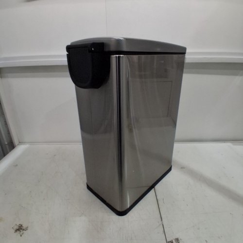 MODERN THIN STEP TRASH BIN - 15GAL - STAINLESS STEEL image 6