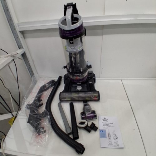 BISSELL CLEANVIEW SWIVEL UPRIGHT MULTI-CYCLONIC VACUUM - PURPLE (MODEL: 2258C) image 4