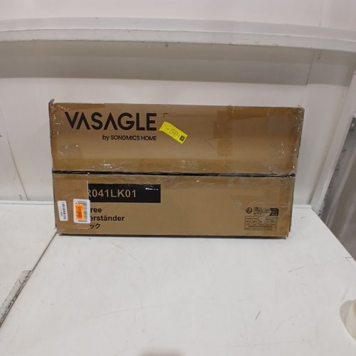 VASAGLE ENTRYWAY COAT RACK WITH SHOE BENCH - 68.9" - GREIGE/BLACK - (MODEL:HSR041LK01) image 3