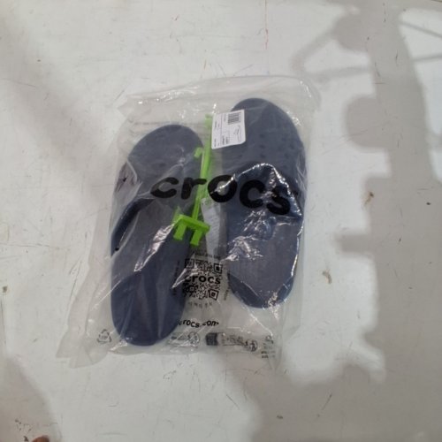 UNISEX CROCS BAYA SLIDE CLOG SANDALS - MEN'S 9 - WOMEN'S 11 - NAVY image 3
