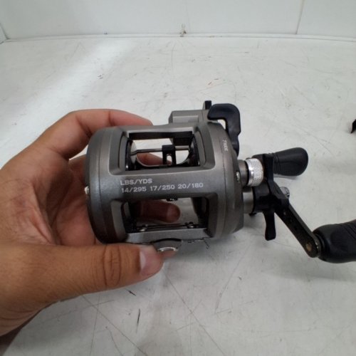 BPS DEPTHMASTER PRO LINE COUNTER REEL - 5.1:1 GEAR RATIO; 14 LBS/295 YARD, 17 LBS/250 YARD, 20 LBS/180 YARD - GRAY / BLACK (MODEL: 20) image 4