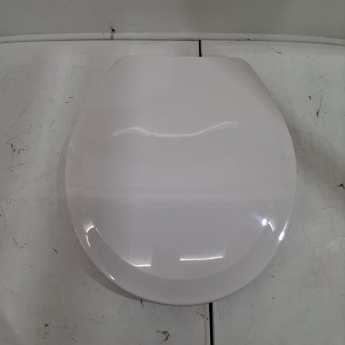CENTOCO ROUND CENTOCORE MOLDED HEAVY DUTY TOILET SEAT - 17" - WHITE (MODEL: DS700-001) image 4