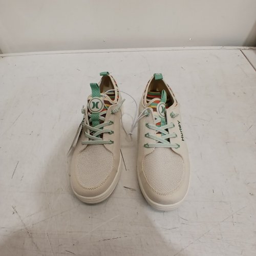 WOMEN'S HURLEY CASTAIC SNEAKER - SIZE 9 - BEIGE/GREEN (STYLE: 5566709) image 2