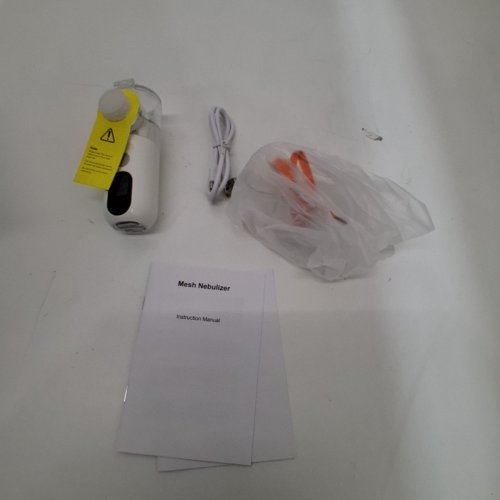 PIEZOELECTRIC MESH RECHARGEABLE 3-SPEED NEBULIZER - CREAM (MODEL: KS015) image 3