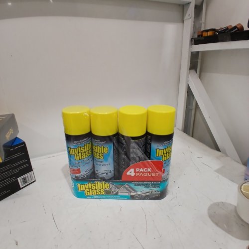 4PK INVISIBLE GLASS PREMIUM ARESOL GLASS & WINDOW TINT SAFE CLEANER - 19OZ/CAN image 2