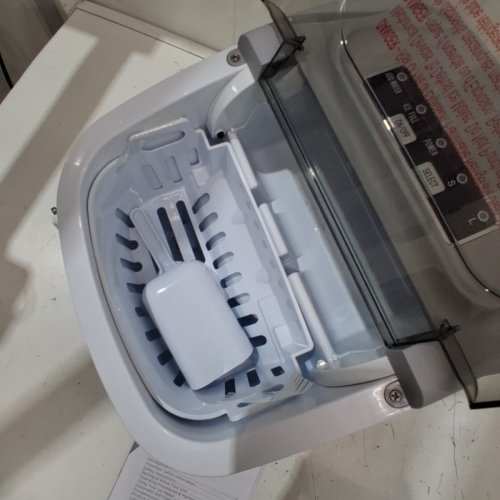 FRIGIDAIRE COMPACT COUNTERTOP ELECTRIC ICE MAKER - MAKES 26LBS OF ICE/DAY - SILVER (MODEL: EFIC189-B-SILVER) image 4