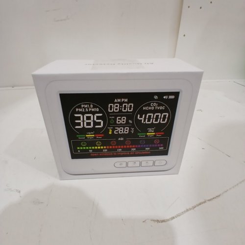 AQITECH PROFESSIONAL INDOOR AIR QUALITY MONITOR WITH BEEP ALARMS, PORTABLE REAL-TIME DETECTOR FOR HOME - BLACK (MODEL: AK28) image 5