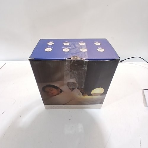 ECOZY SUNRISE ALARM CLOCK WITH APP & VOICE CONTROLLED - WHITE (MODEL: E80S) image 4