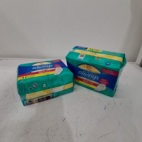 96PK ALWAYS ULTRA THIN RAPID DRY REGULAR PADS WITH WINGS image 2
