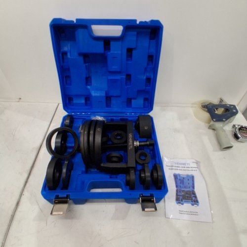 20PC MASTER WHEEL BEARING AND HUB REMOVAL AND INSTALLATION TOOL KIT - BLACK (MODEL:VR5023) image 3