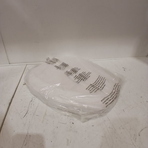 ROUND TOILET SEAT -15" - WHITE (MODEL: DSR-S-PLAIN/TAB) image 2