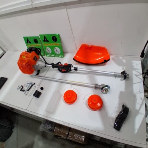 BRUSH CUTTER 2-STROKE GAS WEED EATER WACKER 52CC - ORANGE (MODEL: CTBC520) image 3