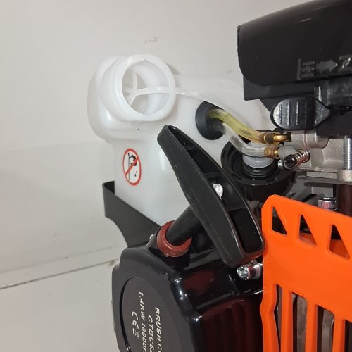 BRUSH CUTTER 2-STROKE GAS WEED EATER WACKER 52CC - ORANGE (MODEL: CTBC520) image 9