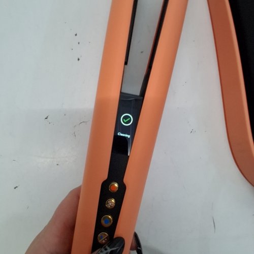 DYSON AIRSTRAIT WET TO DRY HAIR STRAIGHTENER - LIMITED EDITION APRICOT/ TOPAZ (MODEL: HT01) image 2