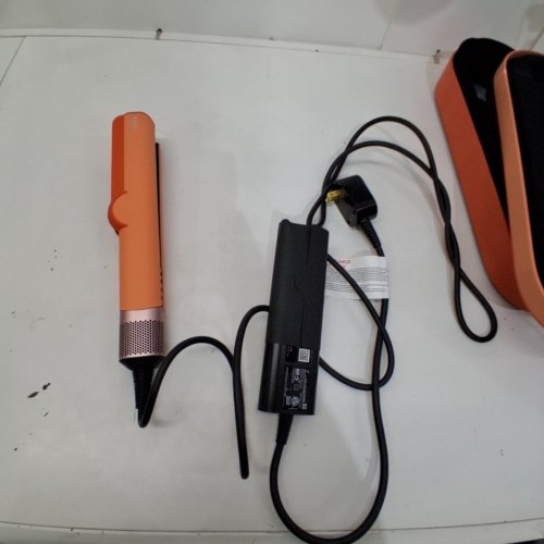 DYSON AIRSTRAIT WET TO DRY HAIR STRAIGHTENER - LIMITED EDITION APRICOT/ TOPAZ (MODEL: HT01) image 7