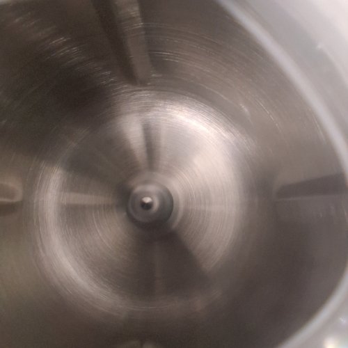 ELECTRIC WET AND DRY GRINDER WITH 3 STAINLESS STEEL BLADES - 500W - STAINLESS STEEL / GREEN image 2