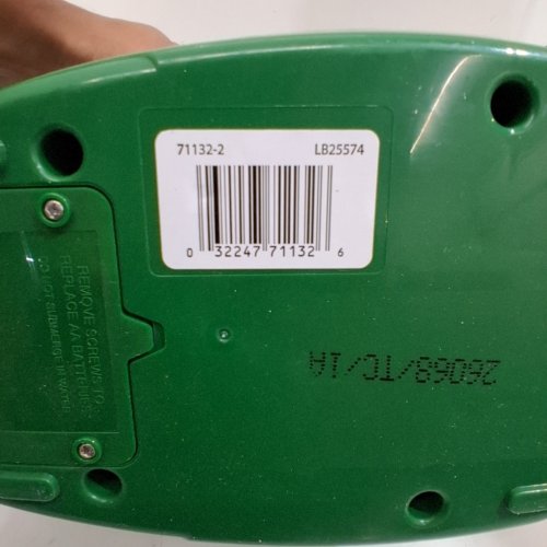 SCOTTS WIZZ BATTERY OPERATED YEAR-ROUND HAND-HELD SEED SPREADER - 500 SQ. FT - GREEN (MODEL: 71132) image 3