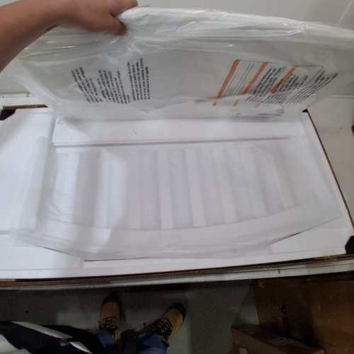 GRACO ARLINGTON CHANGING TABLE WITH WATERPROOF CHANGING PAD - 44" X 37" X 19" - WHITE (00524-361-FT) image 3