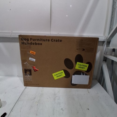 DOG CRATE FURNITURE, DOG KENNEL INDOOR FOR SMALL DOGS - 26" X 19" X 22" - BLACK image 5