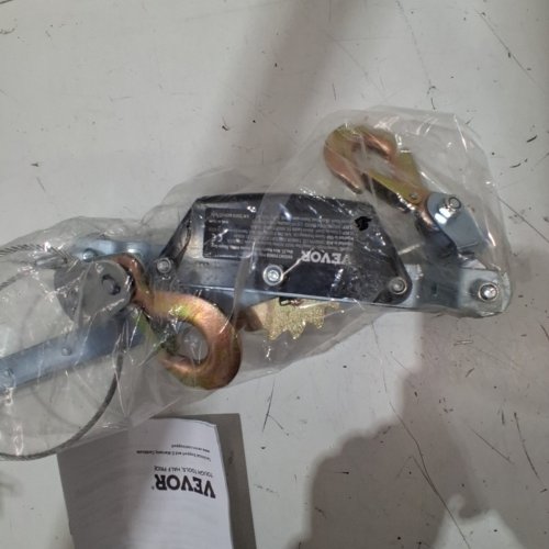 COME ALONG RATCHET POWER PULLER TOOL WINCH WITH 2 TON PULLING CAPACITY - 12FT - (MODEL: JX20) image 3