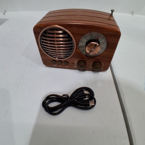 MEIER BLUETOOTH RADIO - BROWN (MODEL: M-1161BT) image 4