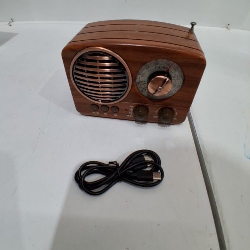 MEIER BLUETOOTH RADIO - BROWN (MODEL: M-1161BT) image 5