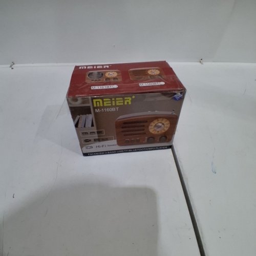 MEIER BLUETOOTH RADIO - BROWN (MODEL: M-1161BT) image 6