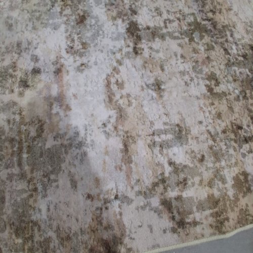WASHABLE NON-SLIP MODERN PATTERN AREA RUG - 8FT X 10FT - BEIGE image 5