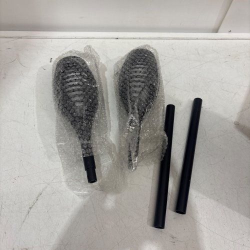2PK LED SOLAR TORCH LIGHTS - BLACK image 3